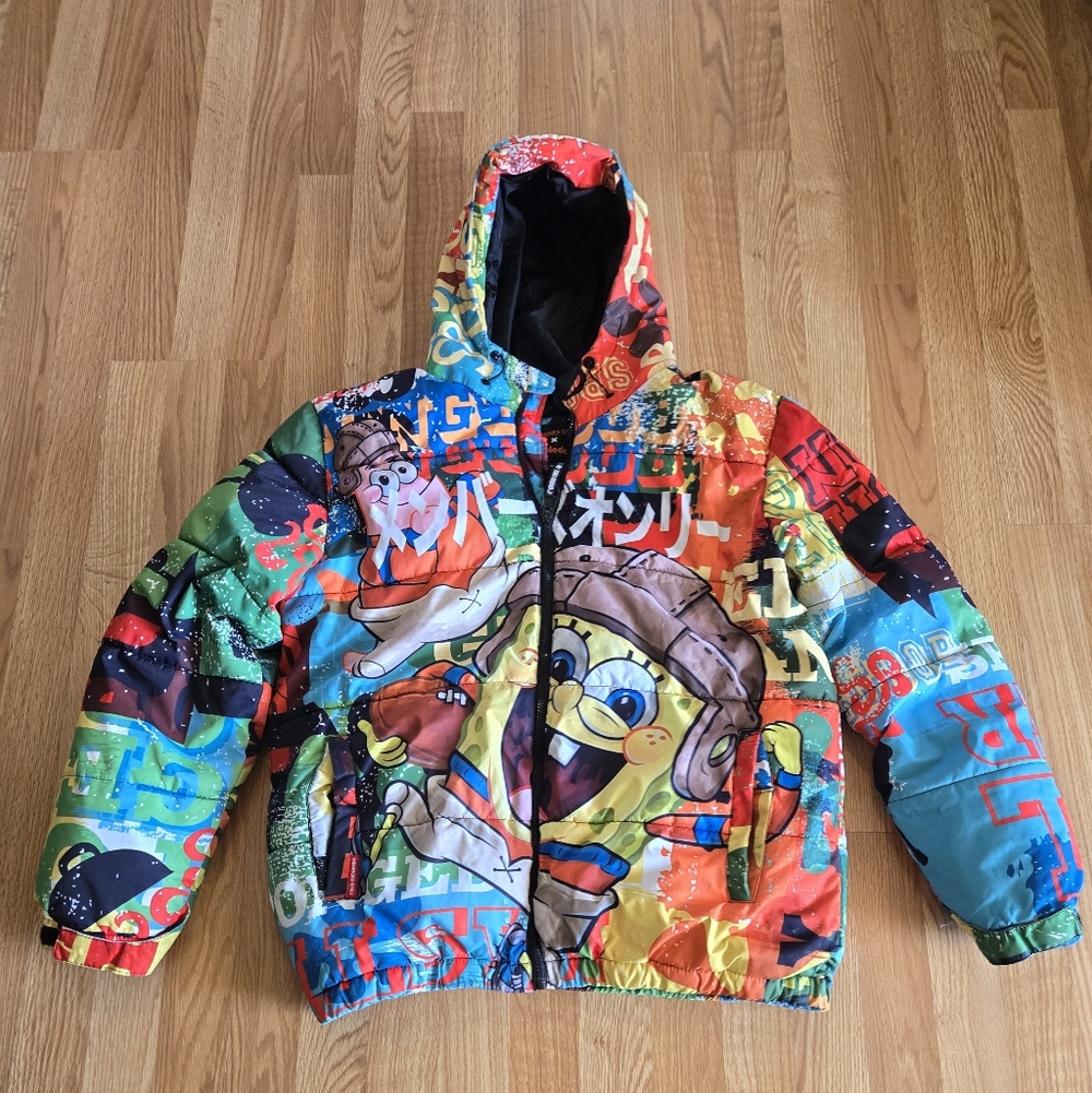 Members Only Spongebob Jacket Men Size M
